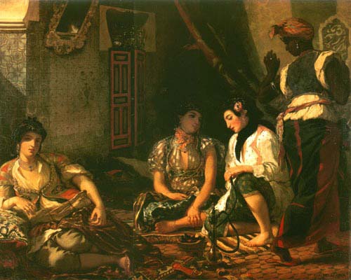 Eugene Delacroix The Women of Algiers