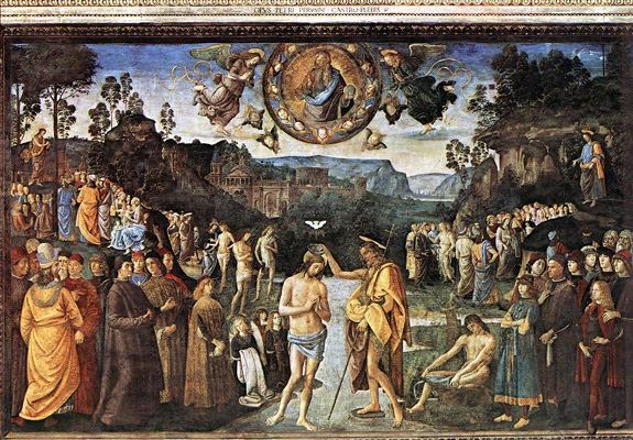 Francesco Albani The Baptism Of Christ