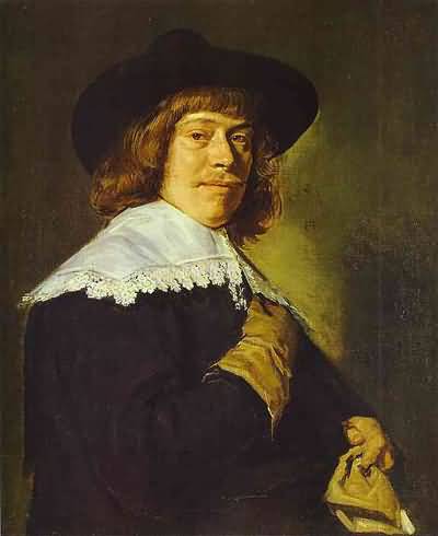 Frans Hals A Young Man with a Glove