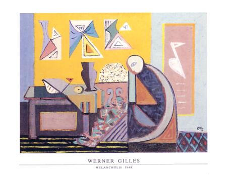 Gilles Werner Melancholie 1948