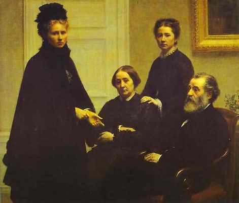 Henri Fantin Latour The Dubourg Family