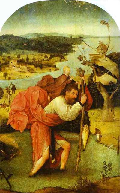 Hieronymous Bosch St. Anthony. St. Giles