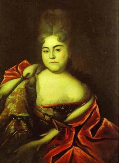 Ivan Nikitin Portrait of Tzarevna Natalia Alexeyevna