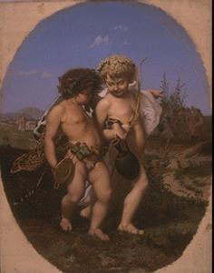 Jean Leon Gerome Bacchus et L Amour Ivres