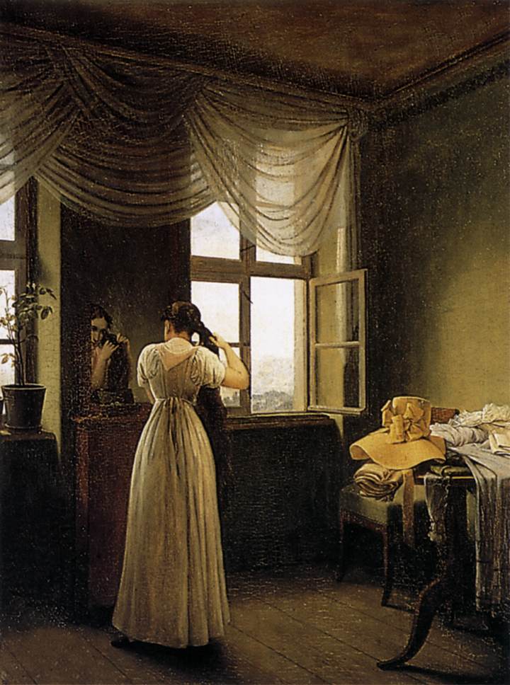 KERSTING Georg Friedrich At the Mirror