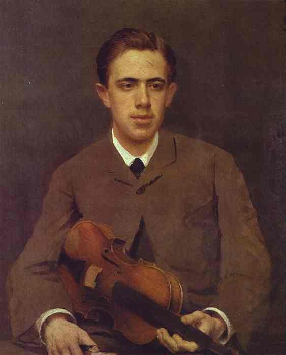 Kramskoy Ivan Portrait of Nikolay Kramskoy the Artist s Son