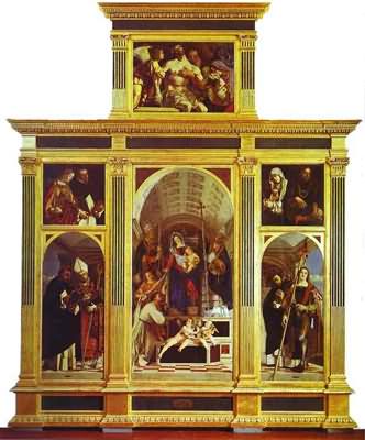 Lorenzo Lotto St Dominic Polyptych