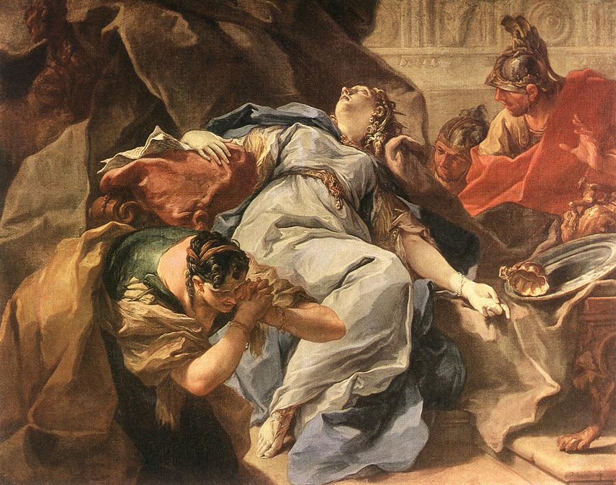 PITTONI Giambattista Death of Sophonisba