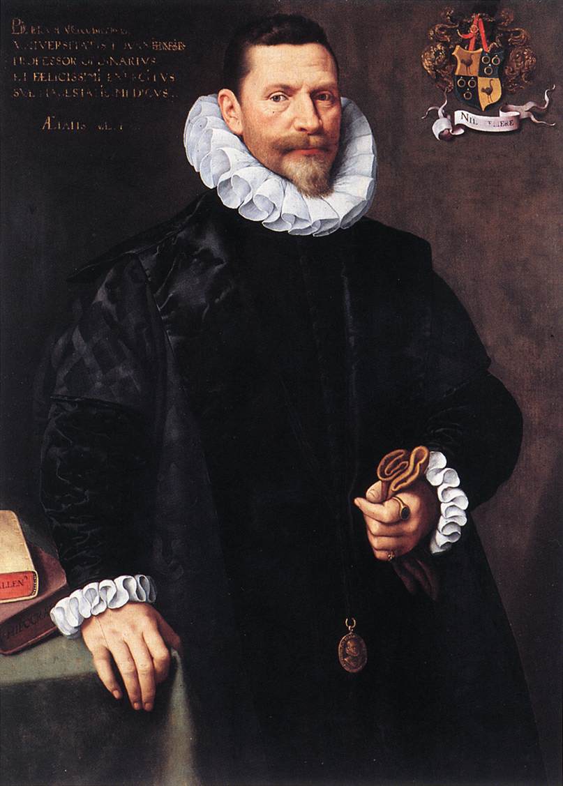 POURBUS Frans the Younger Portrait of Petrus Ricardus