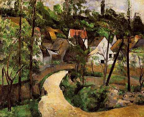 Paul Cezanne A Turn in the Road