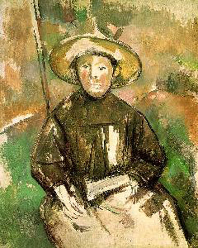 Paul Cezanne Child with Straw Hat