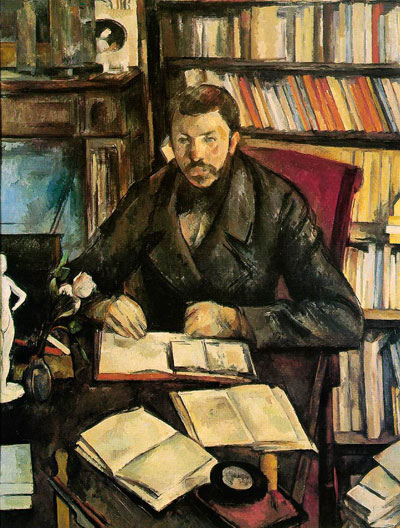 Paul Cezanne Portrait of Gustave Geffroy