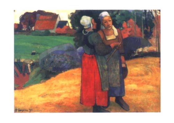 Paul Gauguin Breton Peasant Women