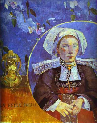 Paul Gauguin La Belle Angele Portrait of Madame Satre