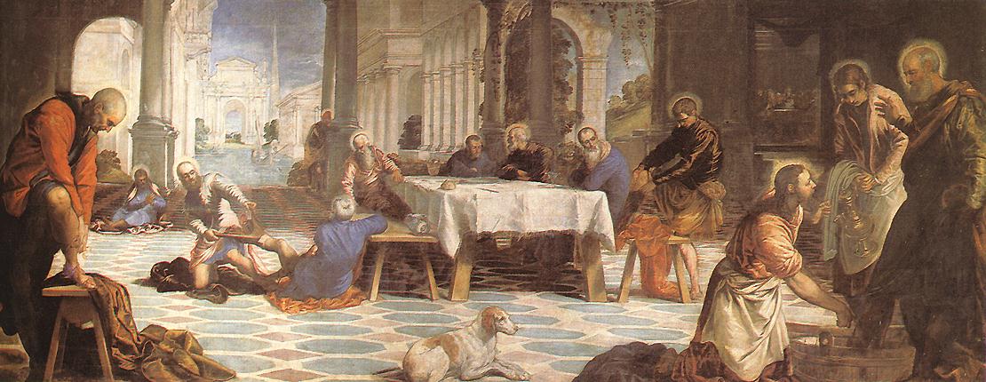 TINTORETTO Christ Washing the Feet of His Disciples