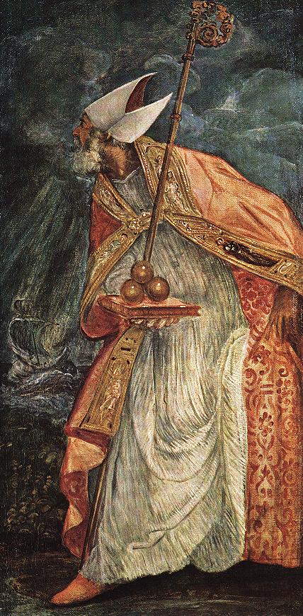 TINTORETTO St Nicholas