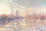 The Ice Floes - Claude Monet