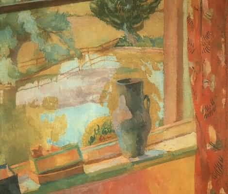 Vanessa Bell View of the Pond at Charleston