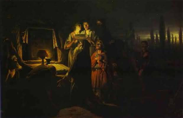 Vasily Perov First Christians in Kiev