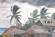 Winslow Homer Hurricane Bahamas
