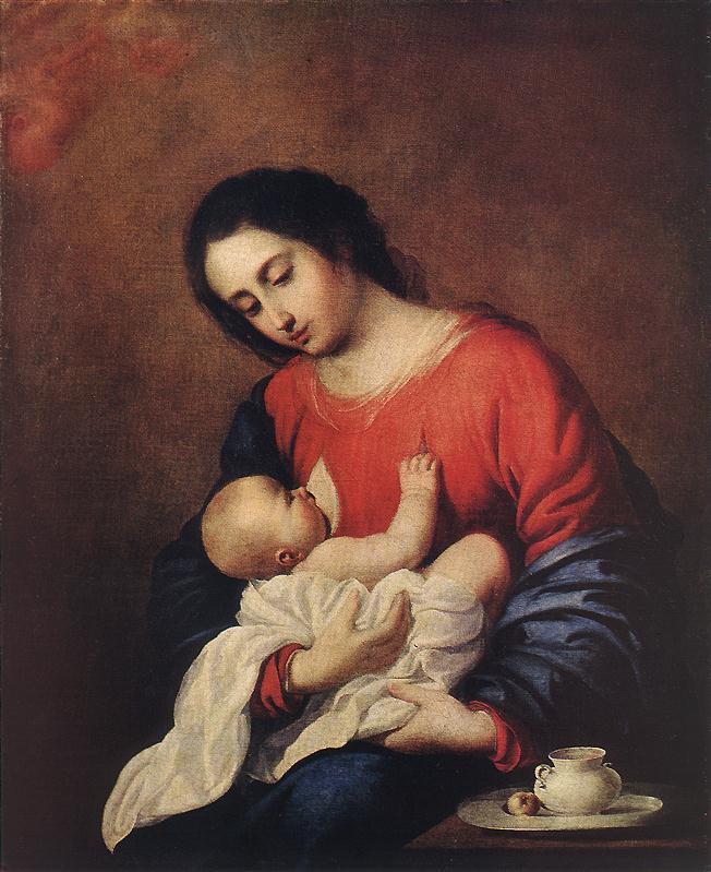 ZURBARAN Francisco de Madonna with Child