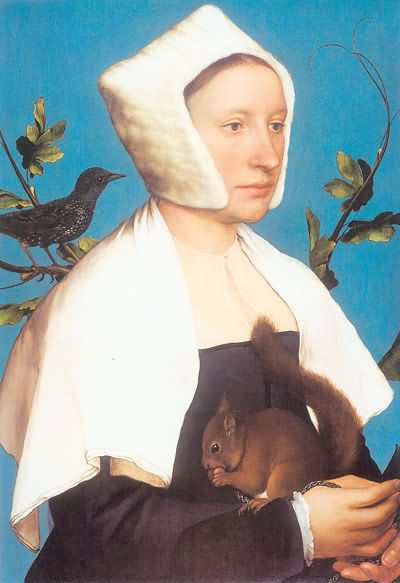 Hans Holbein the Younger Portrait of a member of the Wedigh Family 1532