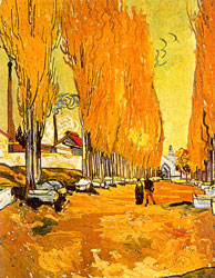 Les Alyscamps - Vincent Van Gogh