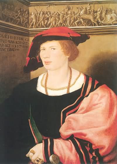 Hans Holbein the Younger Portrait of Benedikt von Hertenstein