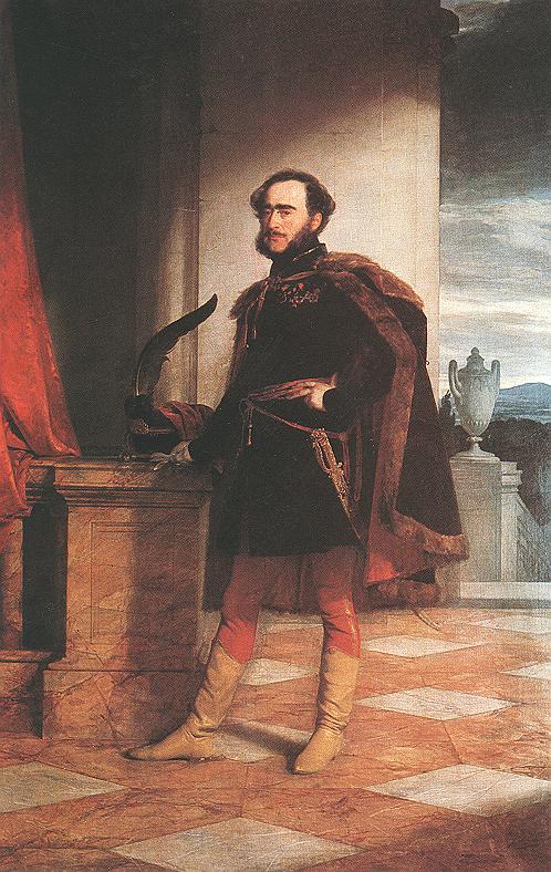 AMERLING Friedrich von Portrait of Count Istvan Szechenyi