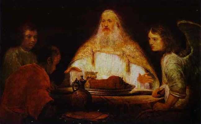 Aert de Gelder Abraham and Angels