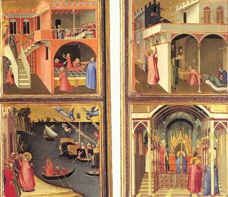 Ambrogio Lorenzetti Scenes from the Life of St Nicholas