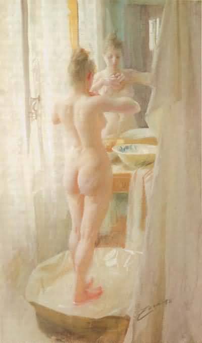 Anders Zorn Le tub