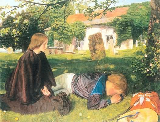 Arthur Hughes Home from Sea