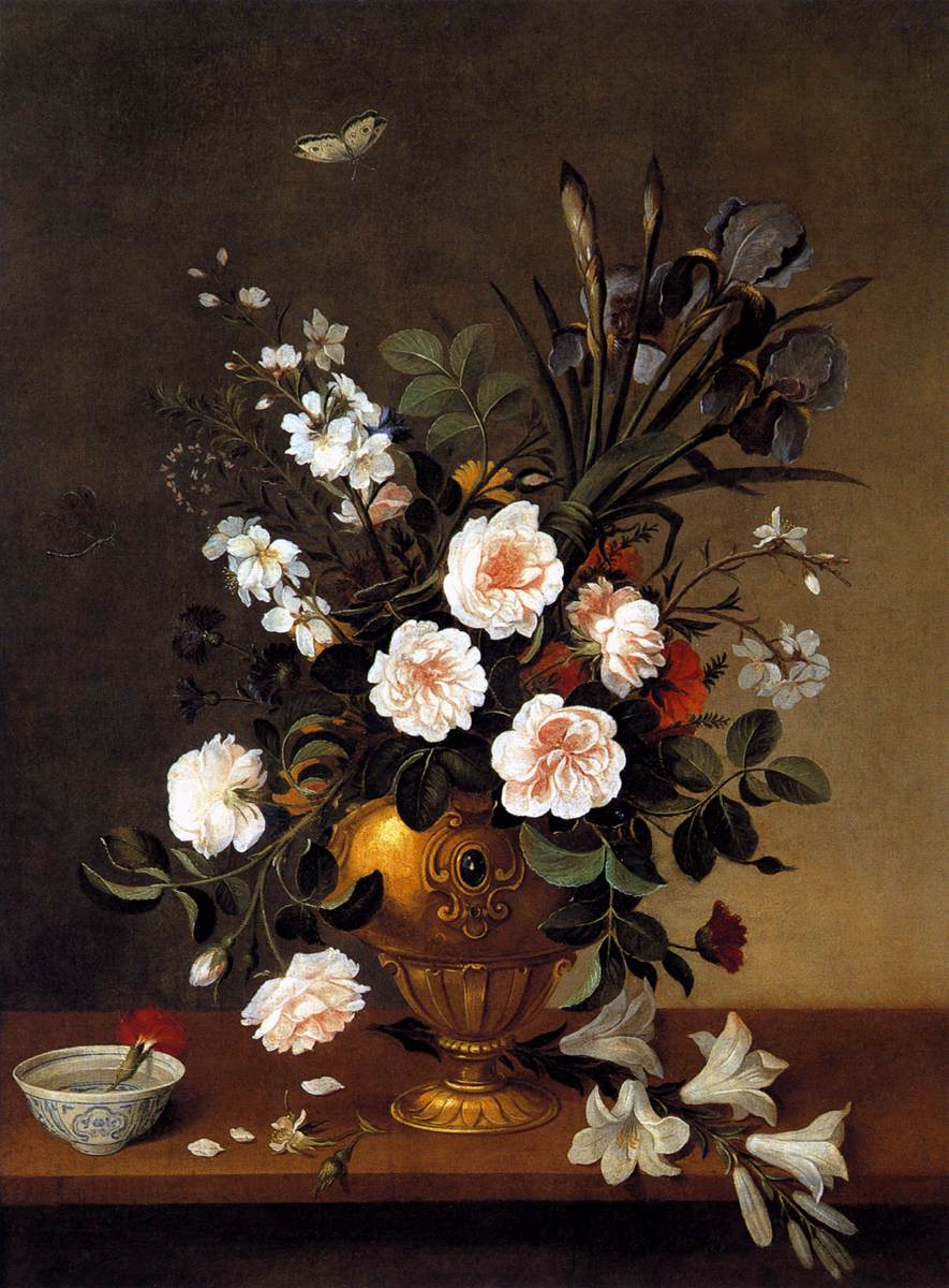 CAMPROBIN Pedro de Vase of Flowers