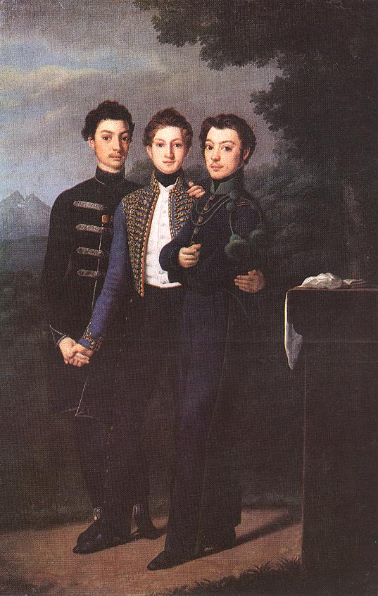 CZAUCZIK Jozsef Three Brothers