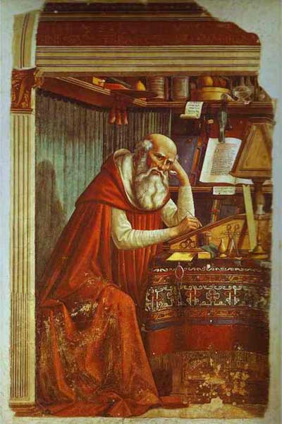 Domenico Ghirlandaio St Jerome