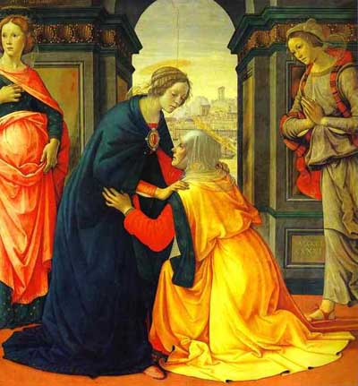 Domenico Ghirlandaio The Visitation