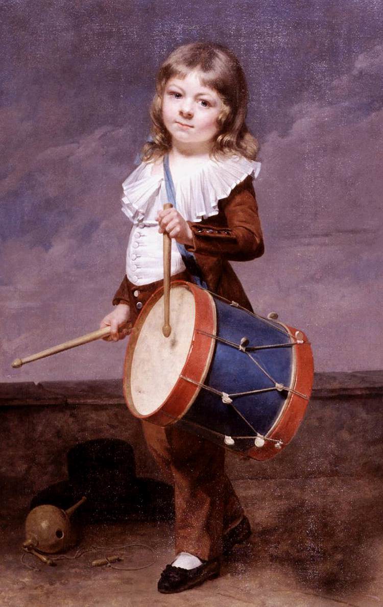 Drolling Martin Portrait of the Artist s Son as a Drummer