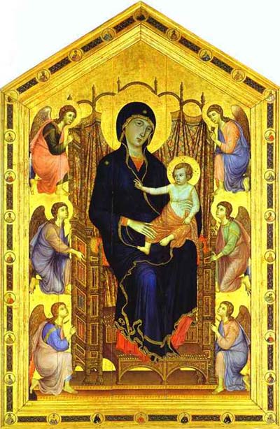 Duccio di Buoninsegna Rucellai Madonna