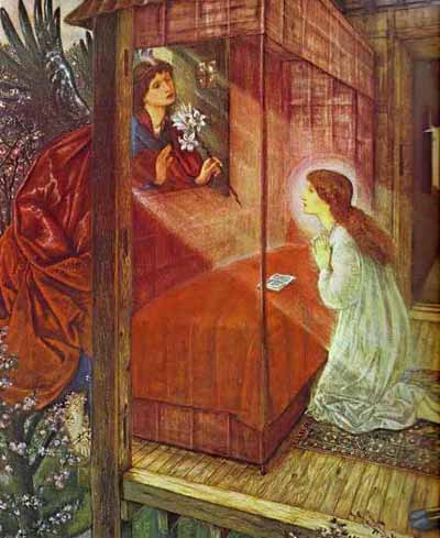 Edward Burne-Jones The Annunciation