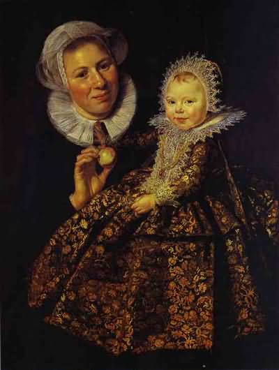 Frans Hals The Infant Catharina Hooft 1618 1691 with her Nurse