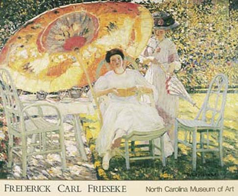 Frederick Carl Frieseke The Garden Parasol