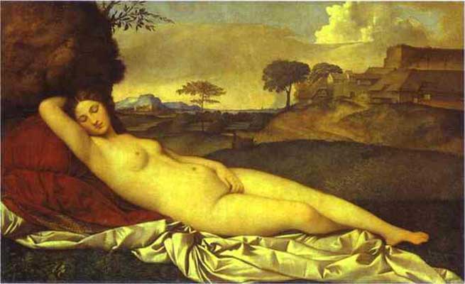 Giorgione Sleeping Venus