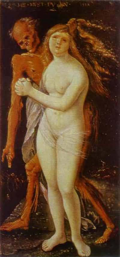 Hans Baldung Girl and Death