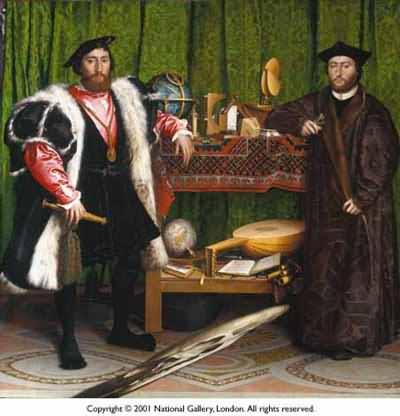 Hans Holbein the Younger The Ambassadors