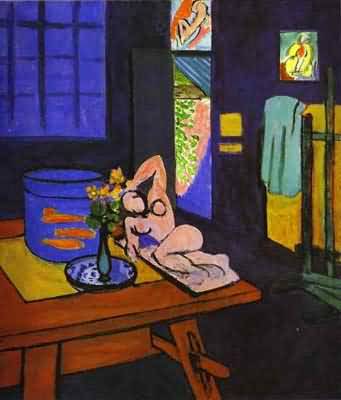 Henri Matisse Red Fish in Interior