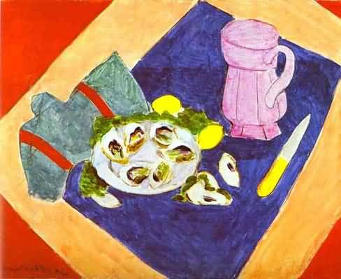 Henri Matisse Still Life with Oysters