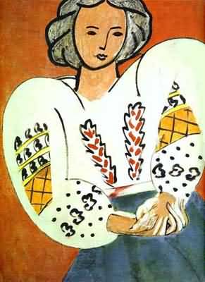 Henri Matisse The Rumanian Blouse