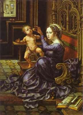 Jan Gossaert Madonna and Child