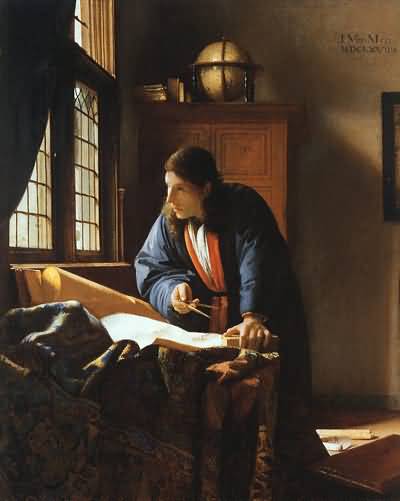 Jan Vermeer The Geographer